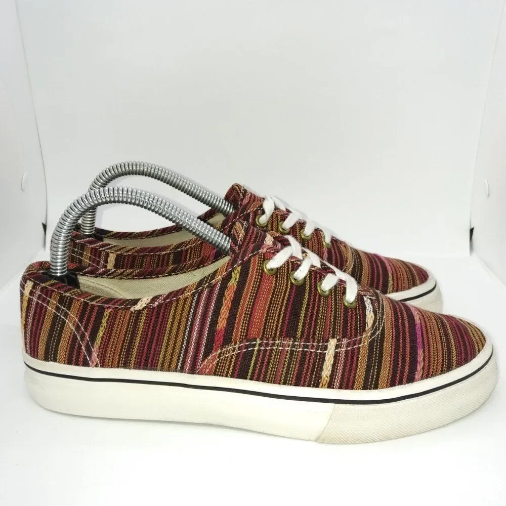 Airwalk Surf Stripe Skateboard‎ Shoes Women's Size 8.5 Multicolor